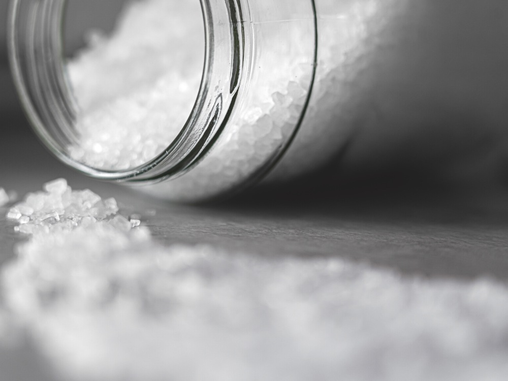 Soľ sodík etiketa potravín