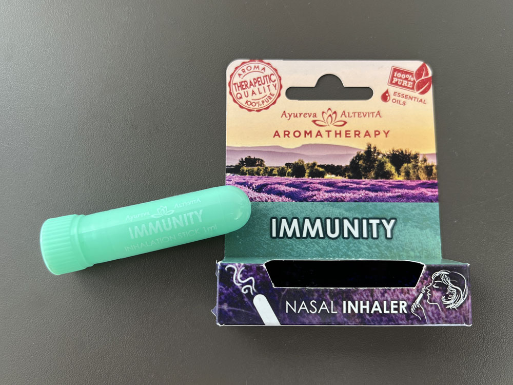 Nosný inhalátor na imunitu