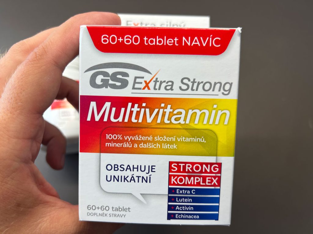 GS Multivitamín Extra strong